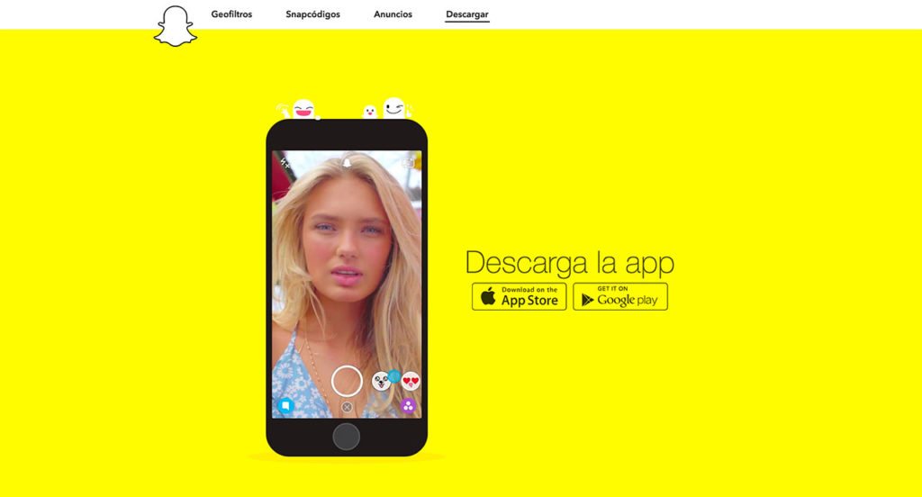 Snapchat la aplicación de moda